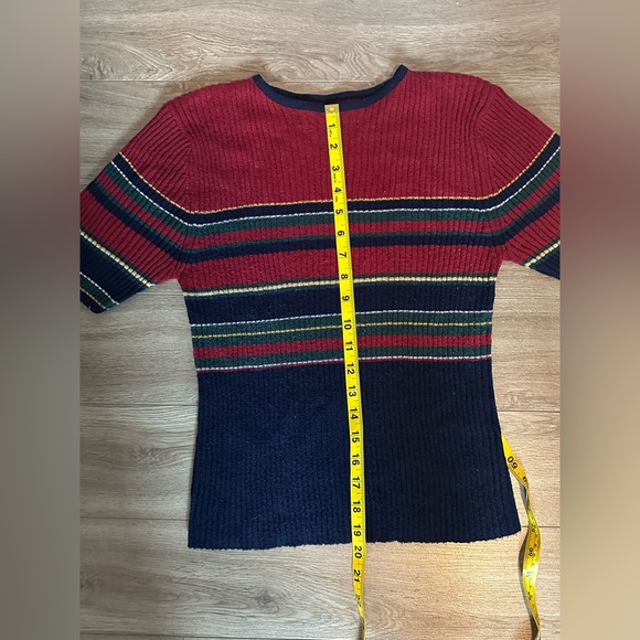 Vintage Striped Knit T-shirt - Picture 4 of 5